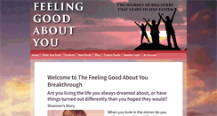 Desktop Screenshot of feelinggoodaboutyou.com